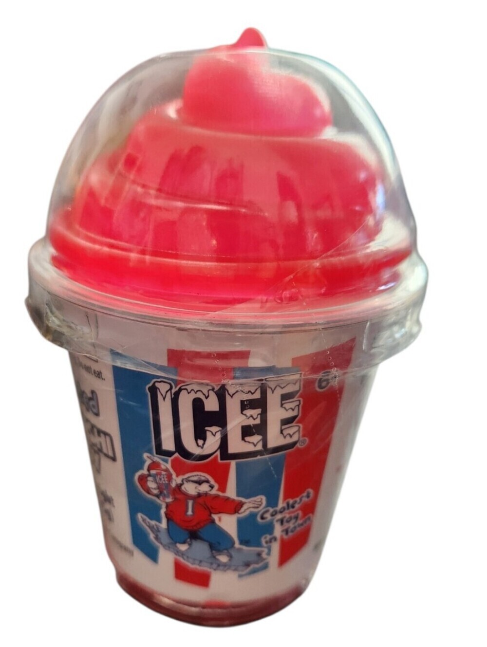 NEW ICEE Scented Squishi Squeeze Toy Cherry Red Stress Ball Fidget Squishy
